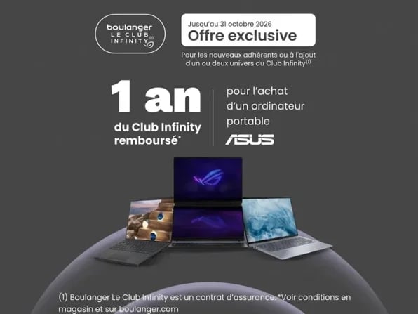 Promo Asus Boulanger Beauvais
