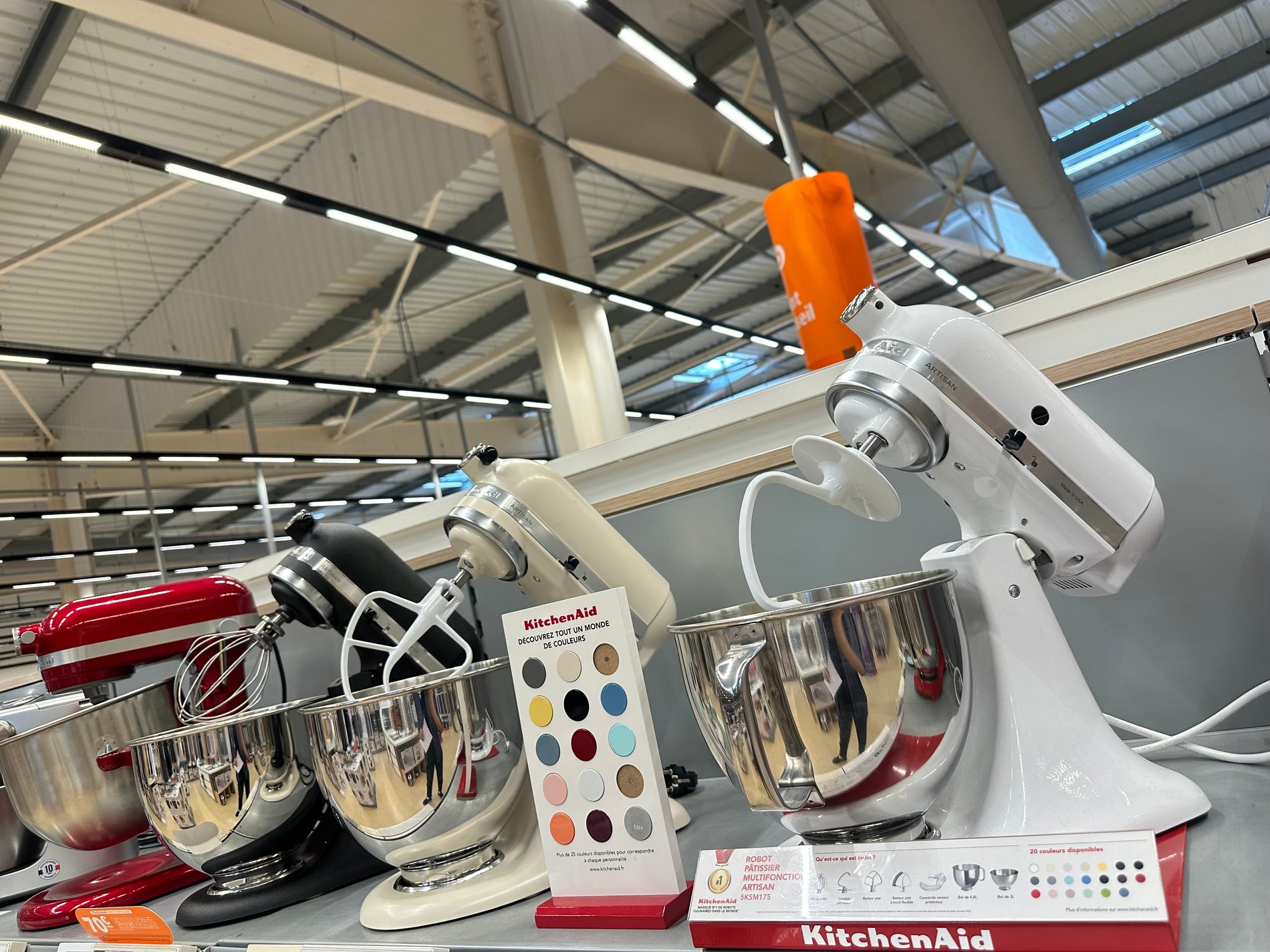 Espace robots pâtissiers Kitchenaid dans votre magasin Boulanger Saint-Omer