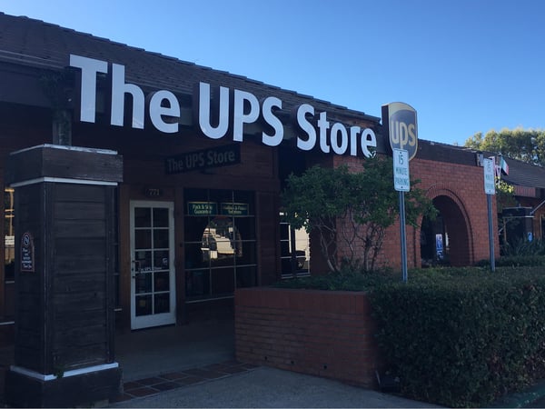 Facade of The UPS Store El Cajon -Washington Plaza