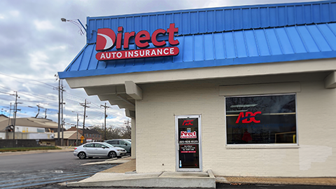 Direct Auto Insurance storefront located at  4949 North Blvd, Baton Rouge