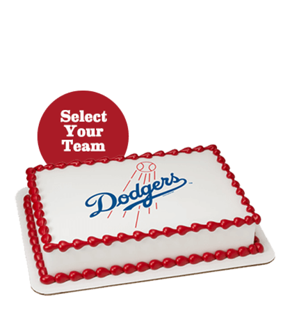 Officially Licensed MLB® Team Cake