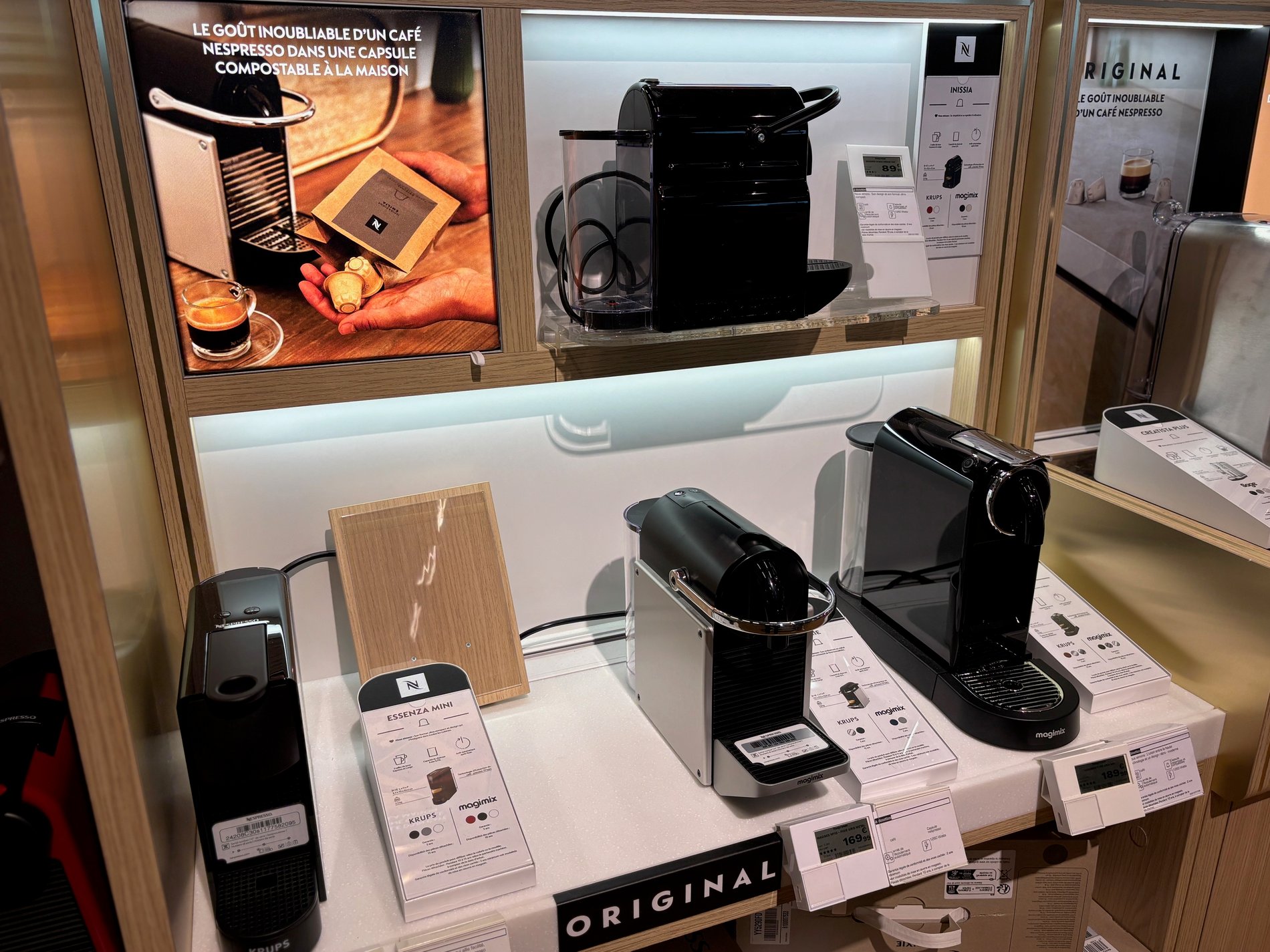 La gamme classique Nespresso