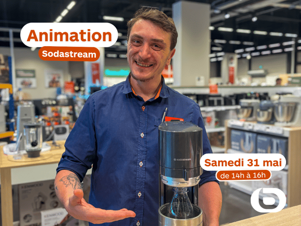 Animation Sodastream  Boulanger Epagny