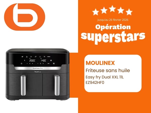 Friteuse sans huile Moulinex 🍟