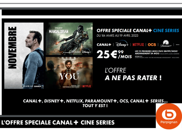 Les meilleurs offres Canal+ sont chez Boulanger Perpignan