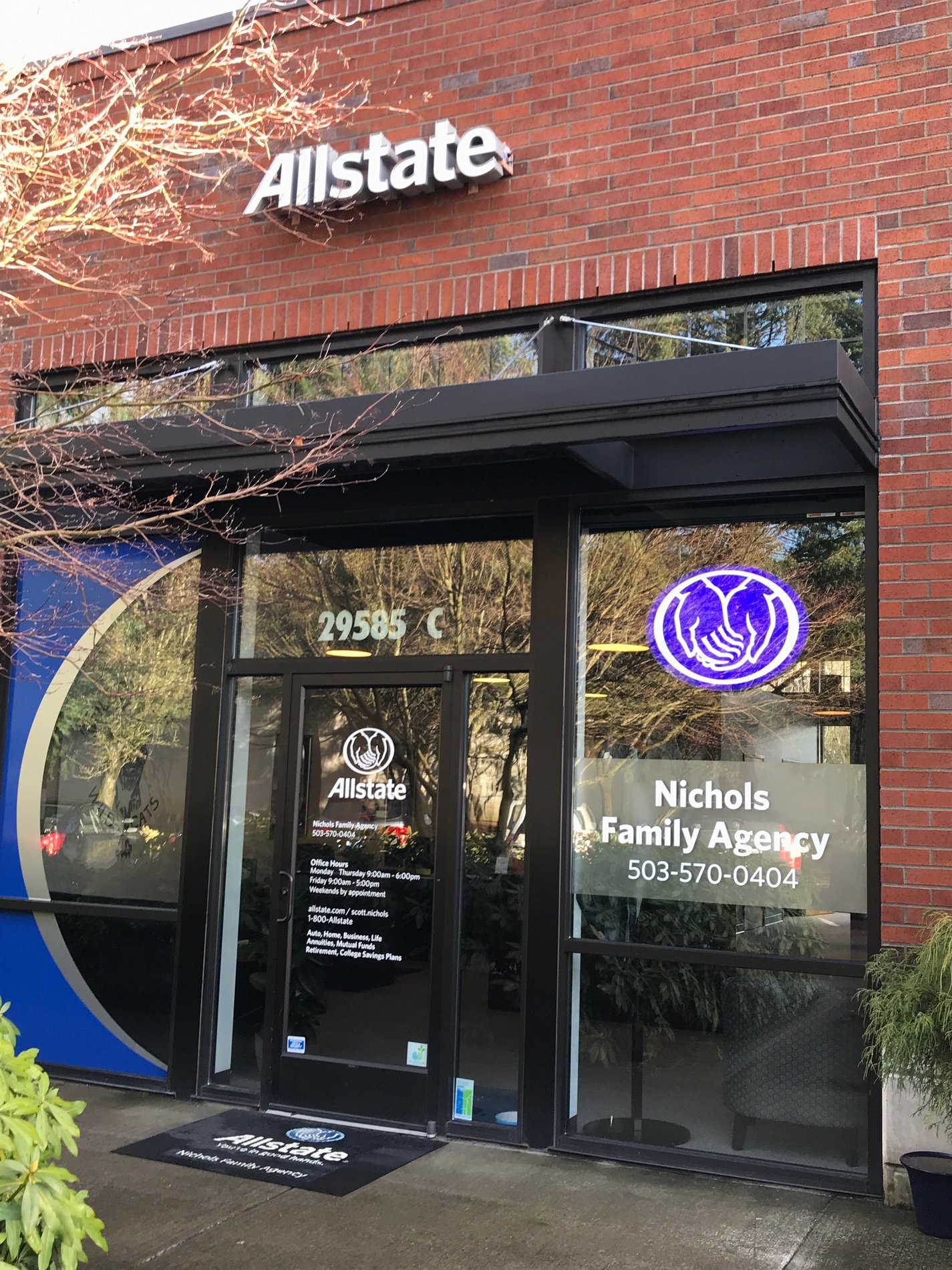 Nichols Family Agency Allstate Car Insurance Agent in Wilsonville, OR