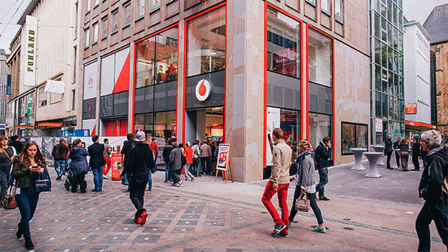Vodafone-Shop in Dortmund, Westenhellweg 52