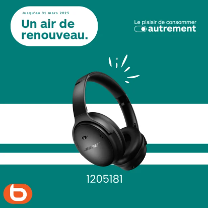 Casque BOSE QuietComfort SC Noir