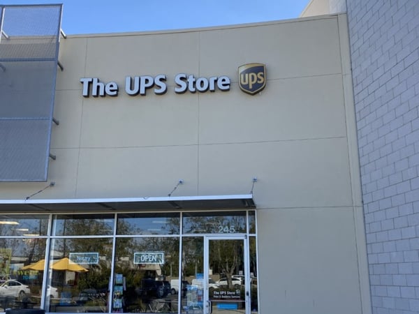Facade of The UPS Store At Market West on Arena Blvd
