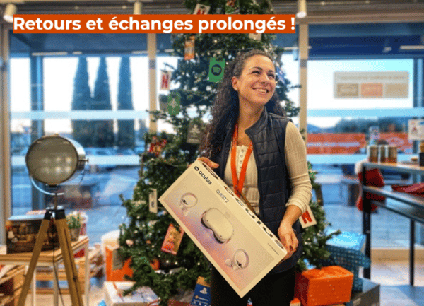 Les retours et échanges sont prolongés dans votre magasin Boulanger Alès jusqu'au 31 janvier 2023 !