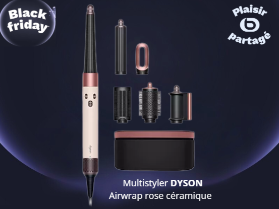 Multistyler DYSON Airwrap promotion black friday boulanger chambery