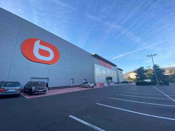 Photo devanture du magasin Boulanger Sarcelles