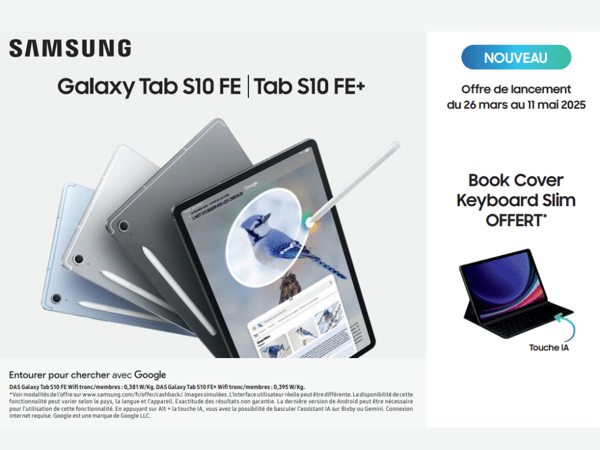 boulanger toulouse fenouillet tablette samsung galaxy tab s10 FE