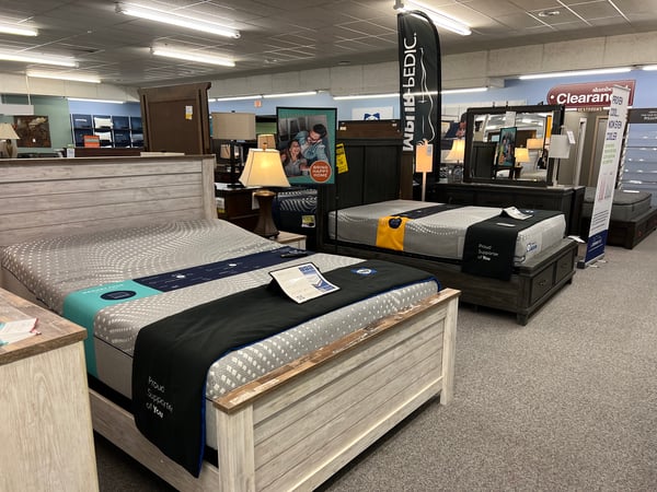 Tempurpedic at Slumberland Furniture Store in International Falls,  MN