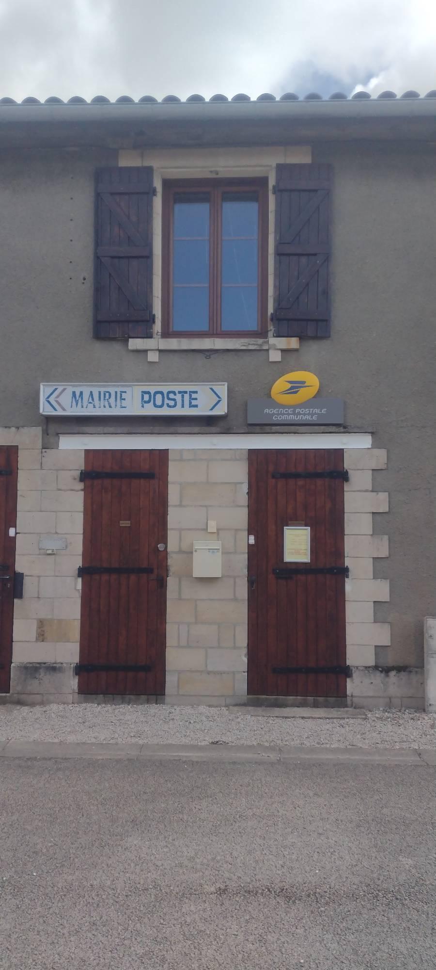 La Poste Agence Communale STE MARIE DU LAC NUISEMENT Mairie (51290