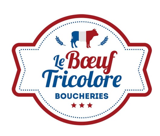 Logo de notre partenaire le boeuf tricolore