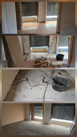 Démolition d'intérieur avec débarras