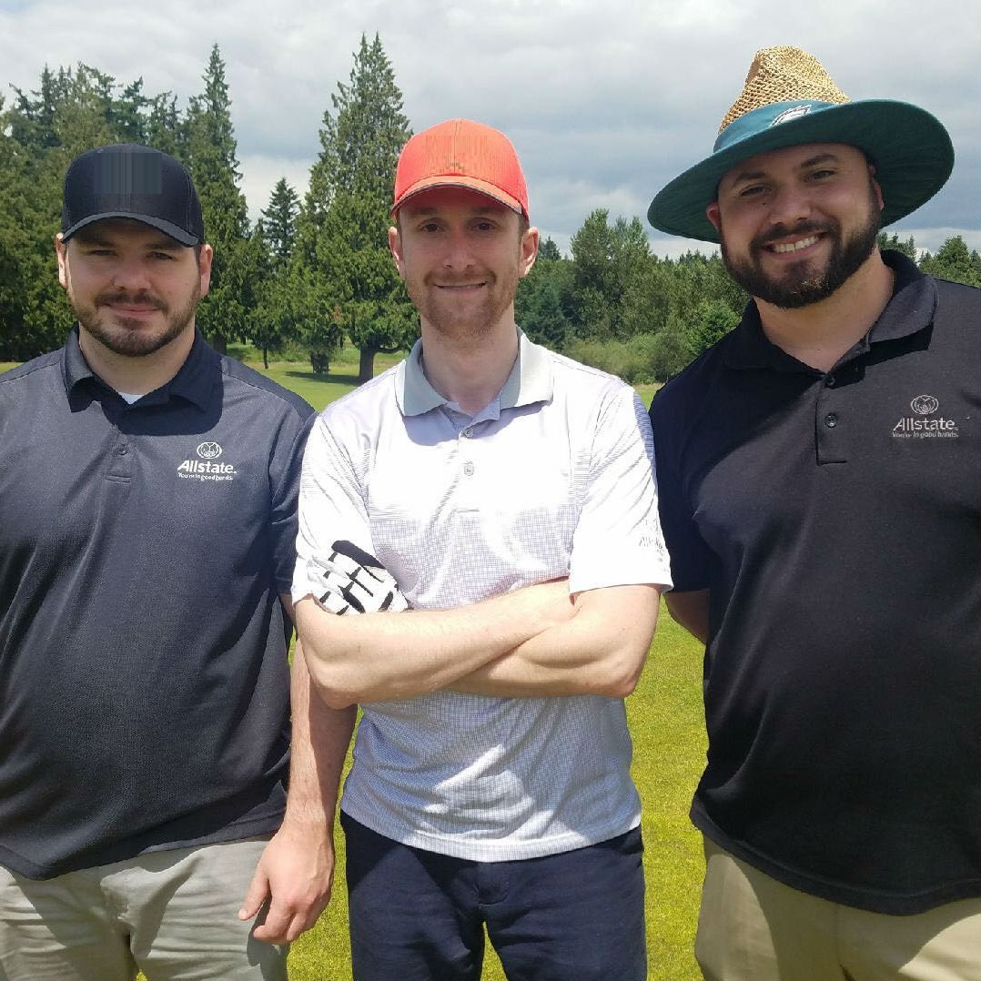 Terrance, Collin and Matt participated the 26th Annual Clackamas Rotary Golf Tournament