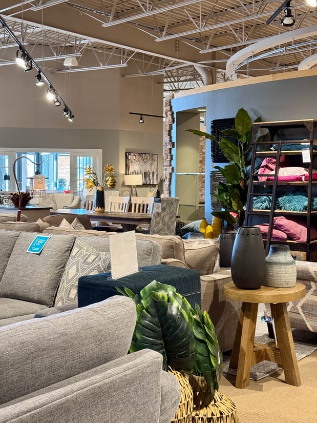 Woodbury Slumberland Furniture discount sofa