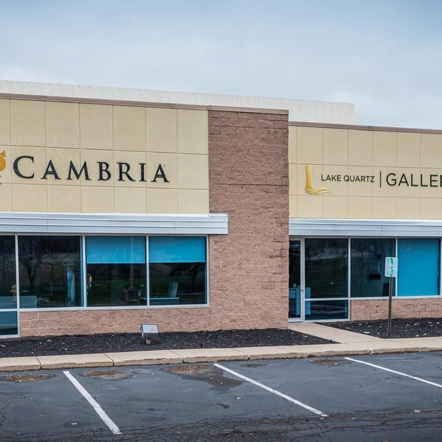 Cambria showroom by Lake Quartz exterior
