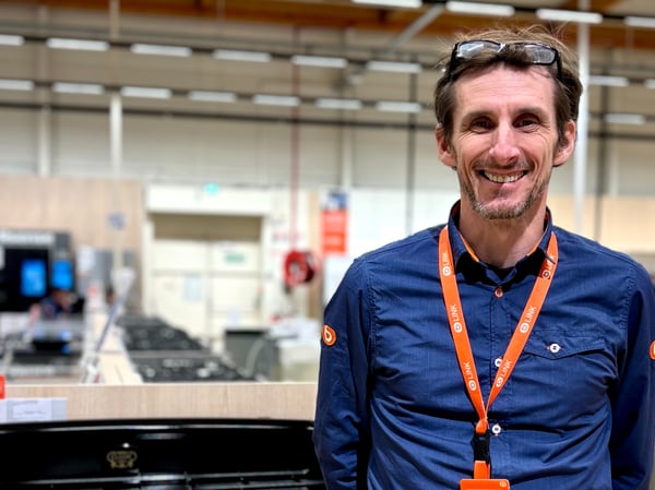 Jérôme directeur du magasin Boulanger Caen Mondeville