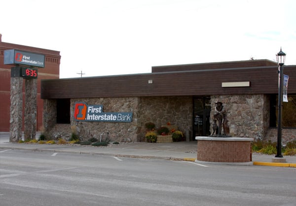 Exterior image of First Interstate Bank in Sturgis, South Dakota.