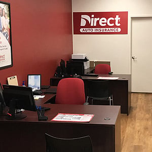 Direct Auto Insurance storefront located at  1224 Huntsville Hwy, Fayetteville