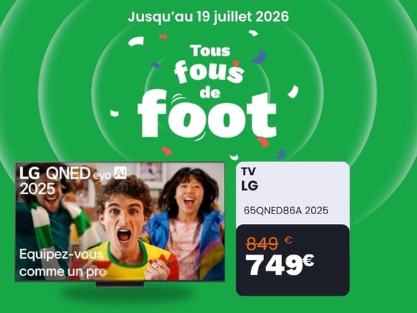 TV LED LG 65QNED86A 2025 (164cm)
