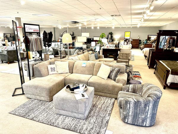 Slumberland Furniture Store in Eau Claire,  WI - Showroom Wide view