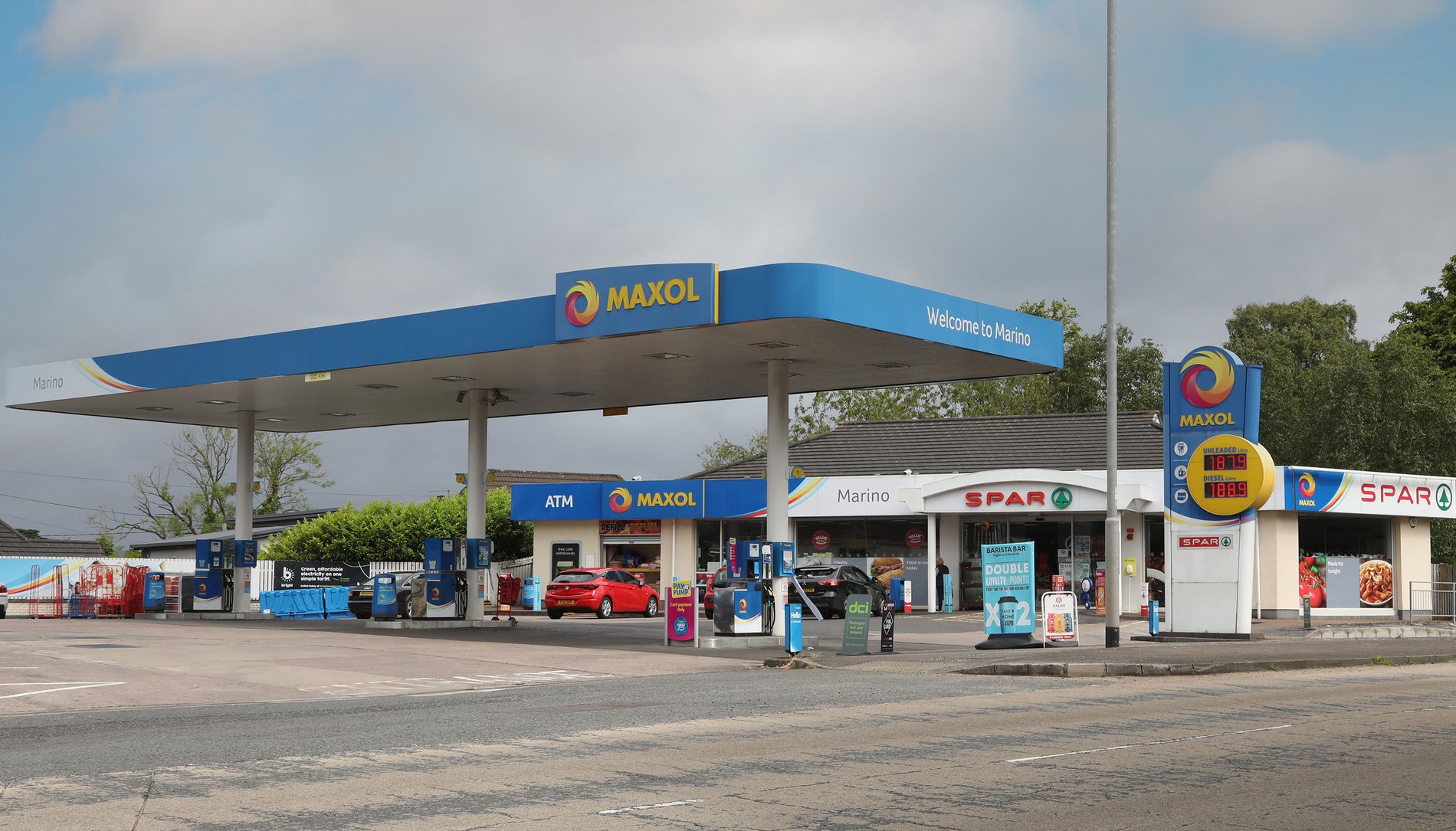 Maxol Service Station Marino: stations in Down, Down