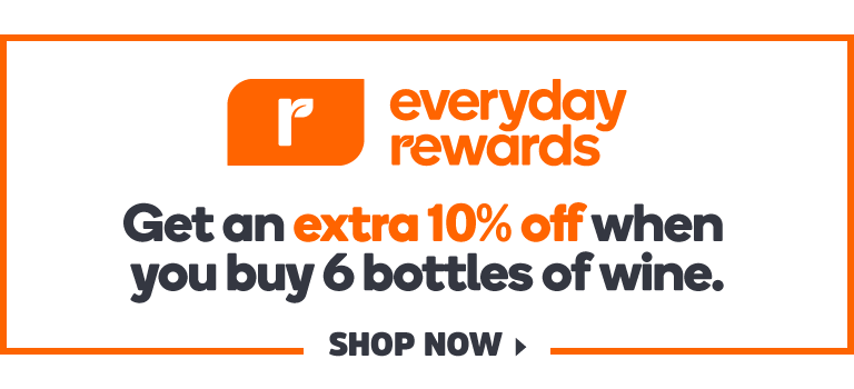 Shop wine and save with Everday Rewards
