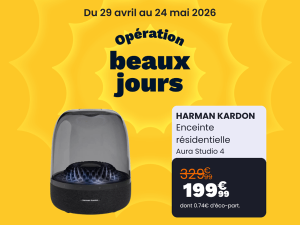 Enceinte résidentielle HARMAN KARDON Aura Studio 4 à 199.99€