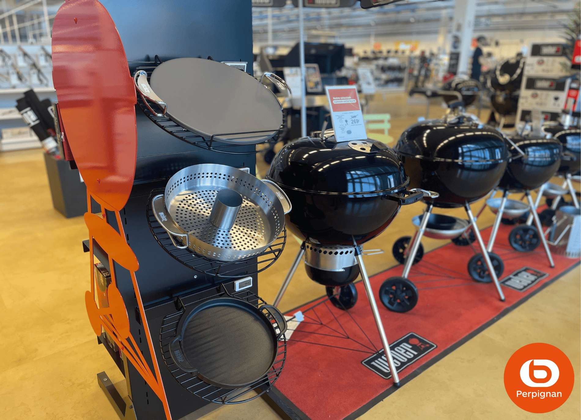 accessoires et de consommables WEBER chez BOULANGER Perpignan