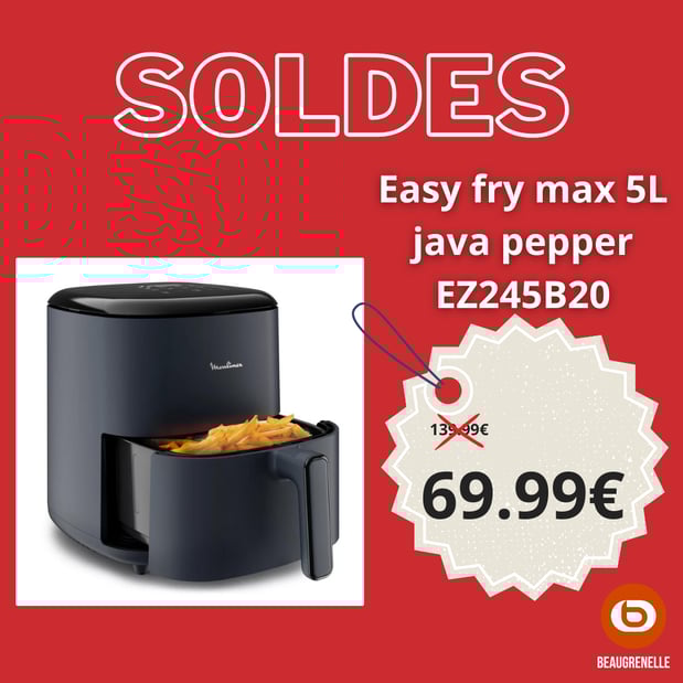 Moulinex Easy fry Max 5L java pepper EZ245B20