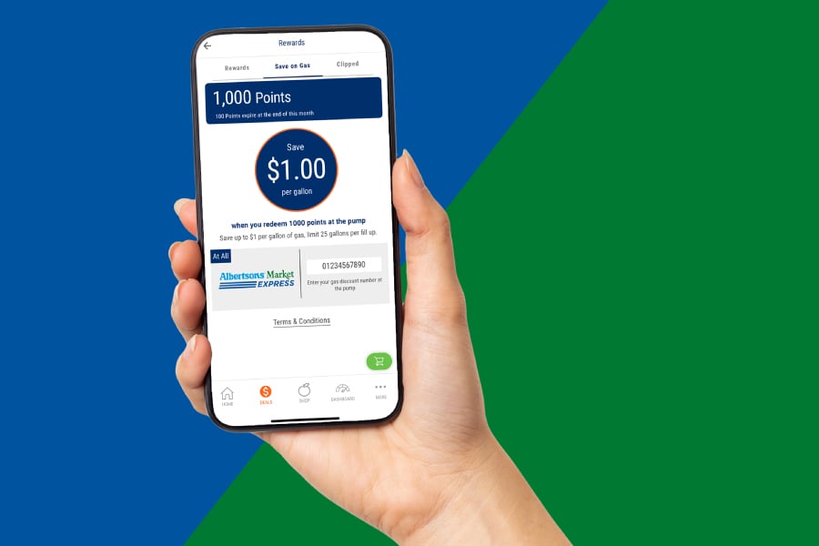albertsons market express fuel app