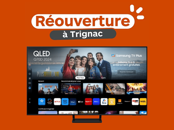 TV QLED Samsung de Boulanger Saint Nazaire - Trignac