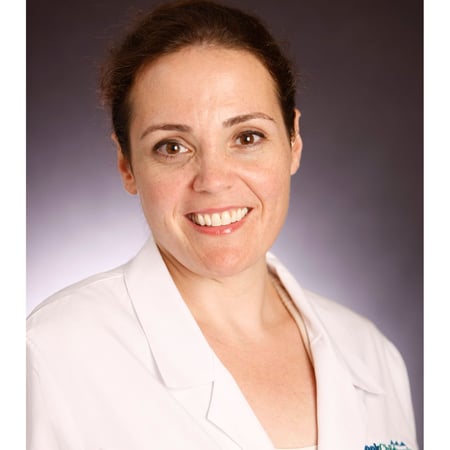 Dr. Lisa Nash with Cook Children's patient