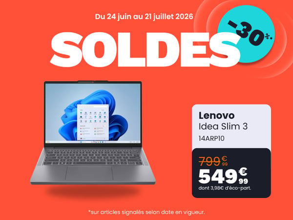 Ordinateur portable LENOVO IdeaPad Slim 3 14ARP10