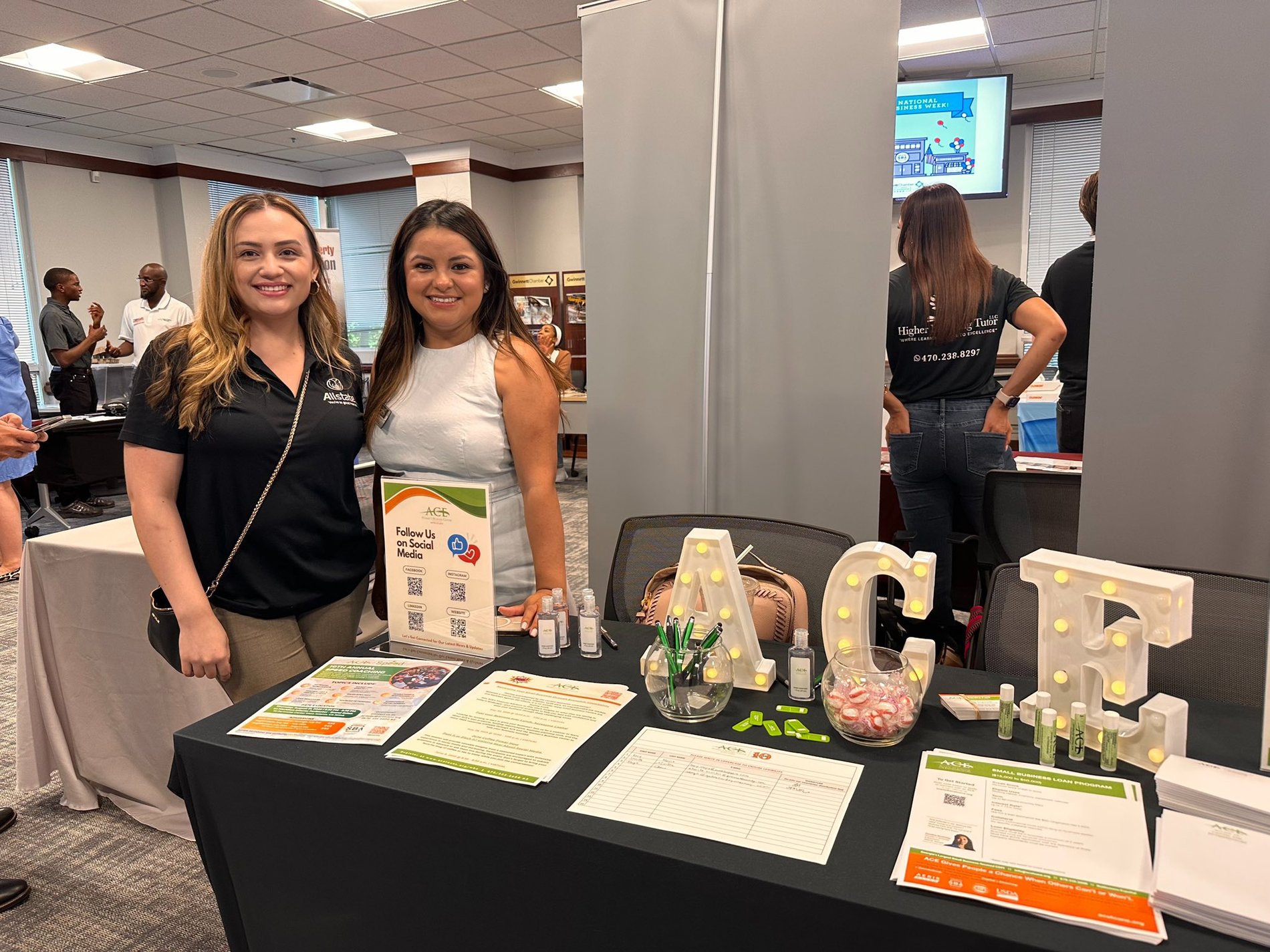Getting involved in local networking events!