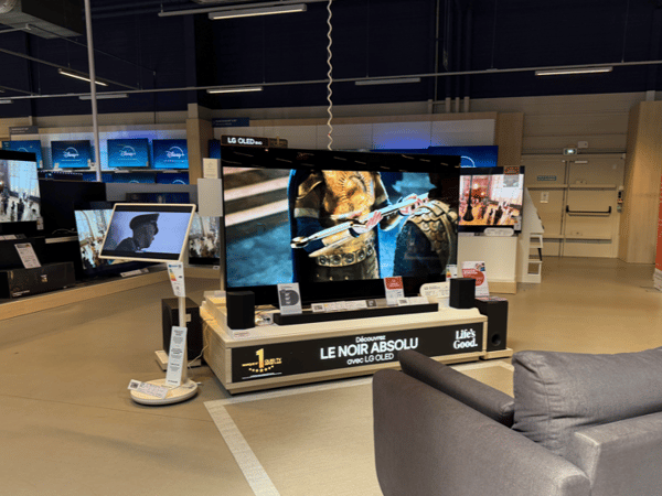 Espace télévision LG Sony Samsung Boulanger Toulouse Colomiers