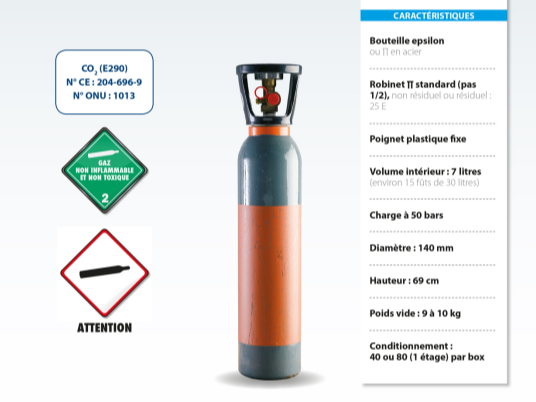 Déstockage de bouteilles de 5kg de recharge gaz Wiliv pour appareil anti-moustiques dans votre Boulanger l'Isle d'Abeau