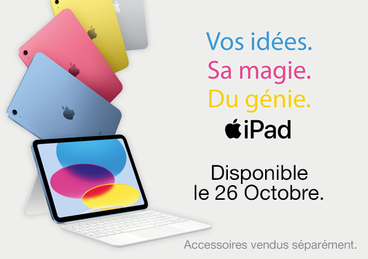 iPad 10e génération - magasin Boulanger Aubagne