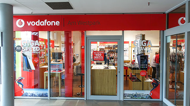 Vodafone-Shop in Ingolstadt, Am Westpark 6