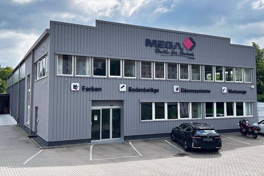 Standortbild MEGA eG Plauen, Großhandel für Maler, Bodenleger und Stuckateure