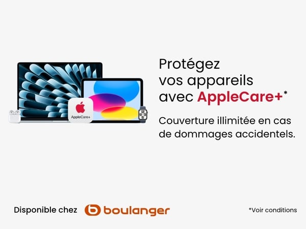 🔒 Protégez vos appareils Apple avec AppleCare+ dans votre magasin Boulanger Arras !