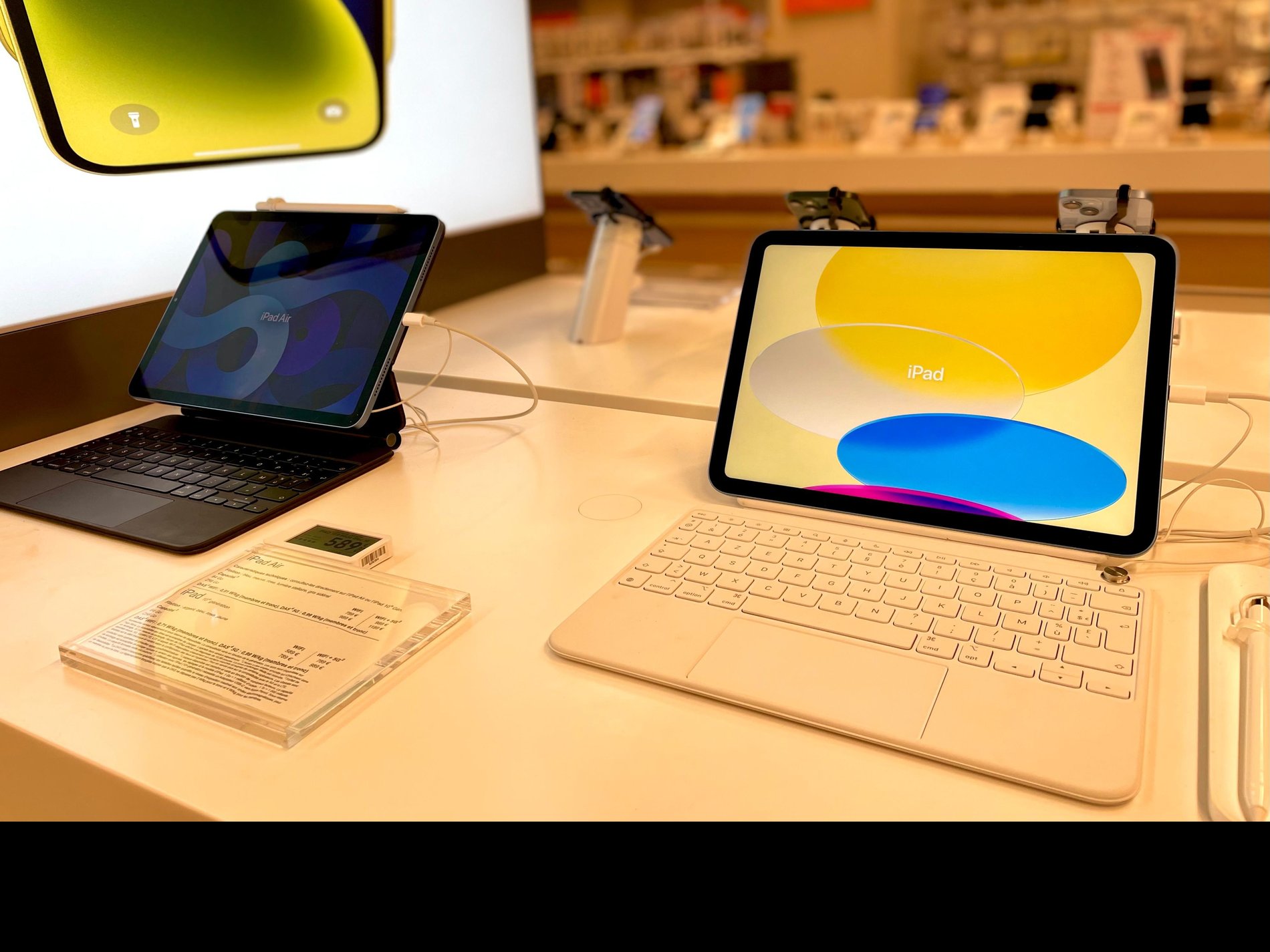Tablette Apple dont Ipad Air et Ipad Pro New chez Boulanger Paris Italie 2