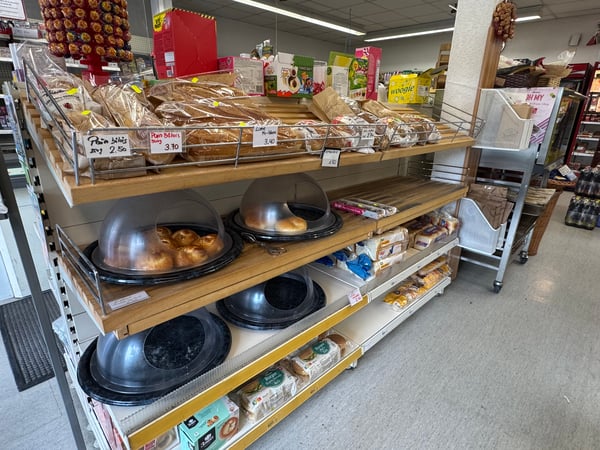 vente de pain frais