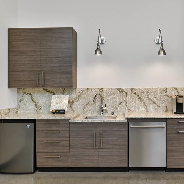 Cambria Showroom - Seattle kitchen display