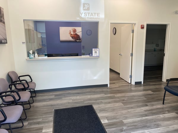 MA-Norwood-BSPT patient waiting area.