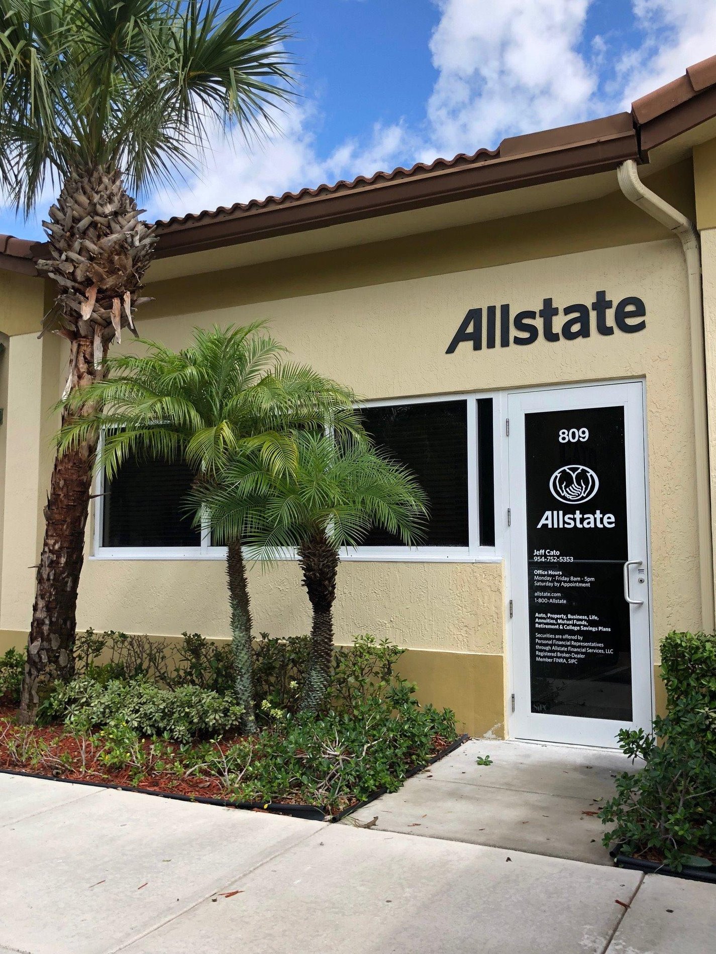 Cato Insurance Group Inc Allstate Insurance Agency in Coral Springs, FL